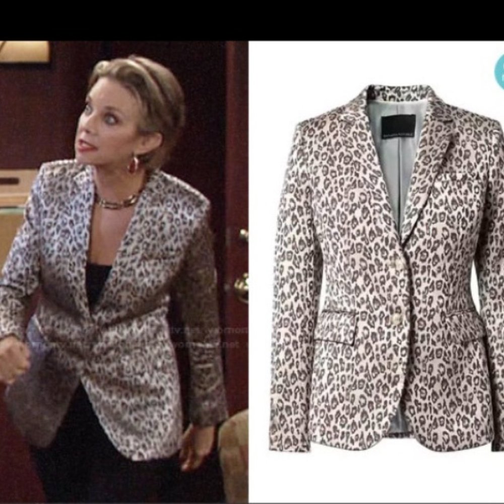 🎉HPx2🎉 Banana Republic Leopard Blazer / Jacket - Picture 13 of 15